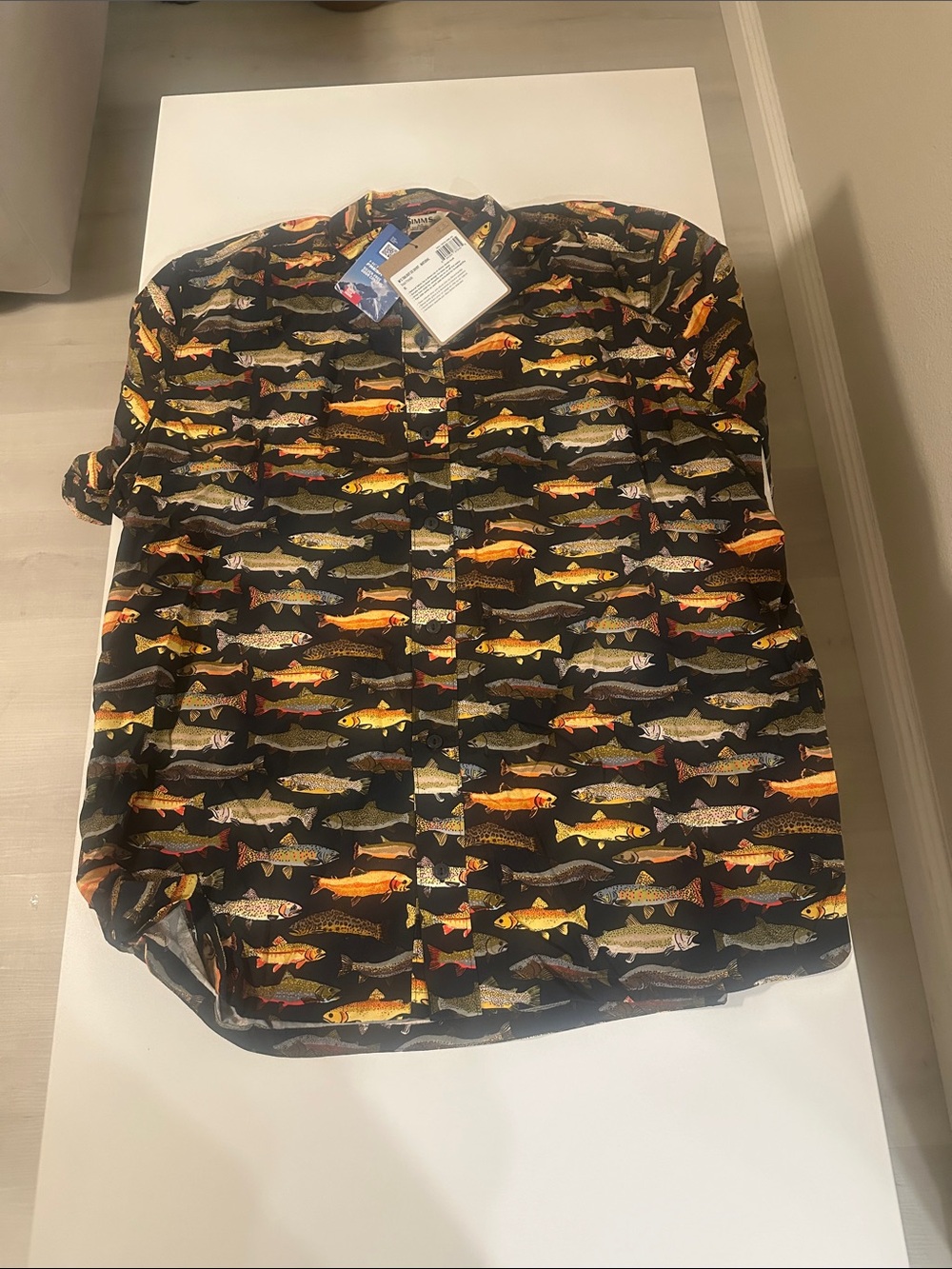 SIMMS M'S TAILOUT SS SHIRT - NATURAL - Picture 2 of 7